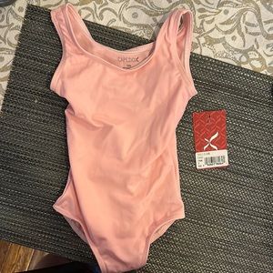 Capezio Toddler (2-4) Leotard Pink Brand New and Cat and Jack Dance Skirt 4T